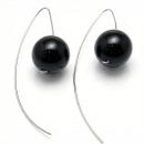 Pendientes Ónix Esfera