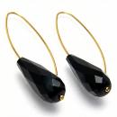 Pendientes Ónix Lágrima