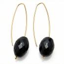 Pendientes Ónix Oval