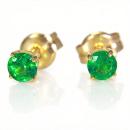 Pendientes Dharma Esmeralda 0.29