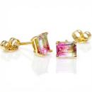 Pendientes Dharma Turmalina Sandía