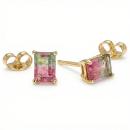 Pendientes Dharma Turmalina Sandía