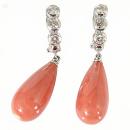 Pendientes Coral Japón
