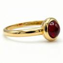 Sortija Bangladesh Rubí Cabujón