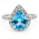 Sortija Natura Topacio Lagrima