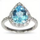 Sortija Natura Topacio Lagrima