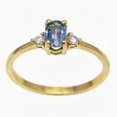 Anillo Lèa Zafiro claro Yellow