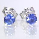 Pendientes Dharma Zafiro 0.76