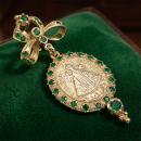 Medalla Lledo Dorada Verde