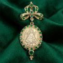 Medalla Lledo Dorada Verde