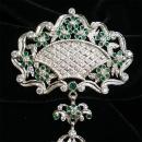 Broche Canastillo Blanco