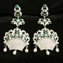 Pendientes Canastillo Blanco