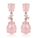 Pendientes Agua Dos Rosas