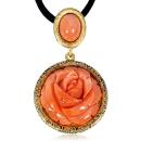 Colgante Rosa Coral