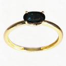 Anillo Lèa Zafiro Azul